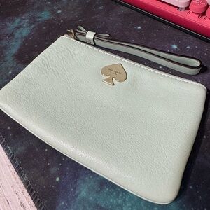 Kate Spade Leroy Street Bee Wristlet - Mint